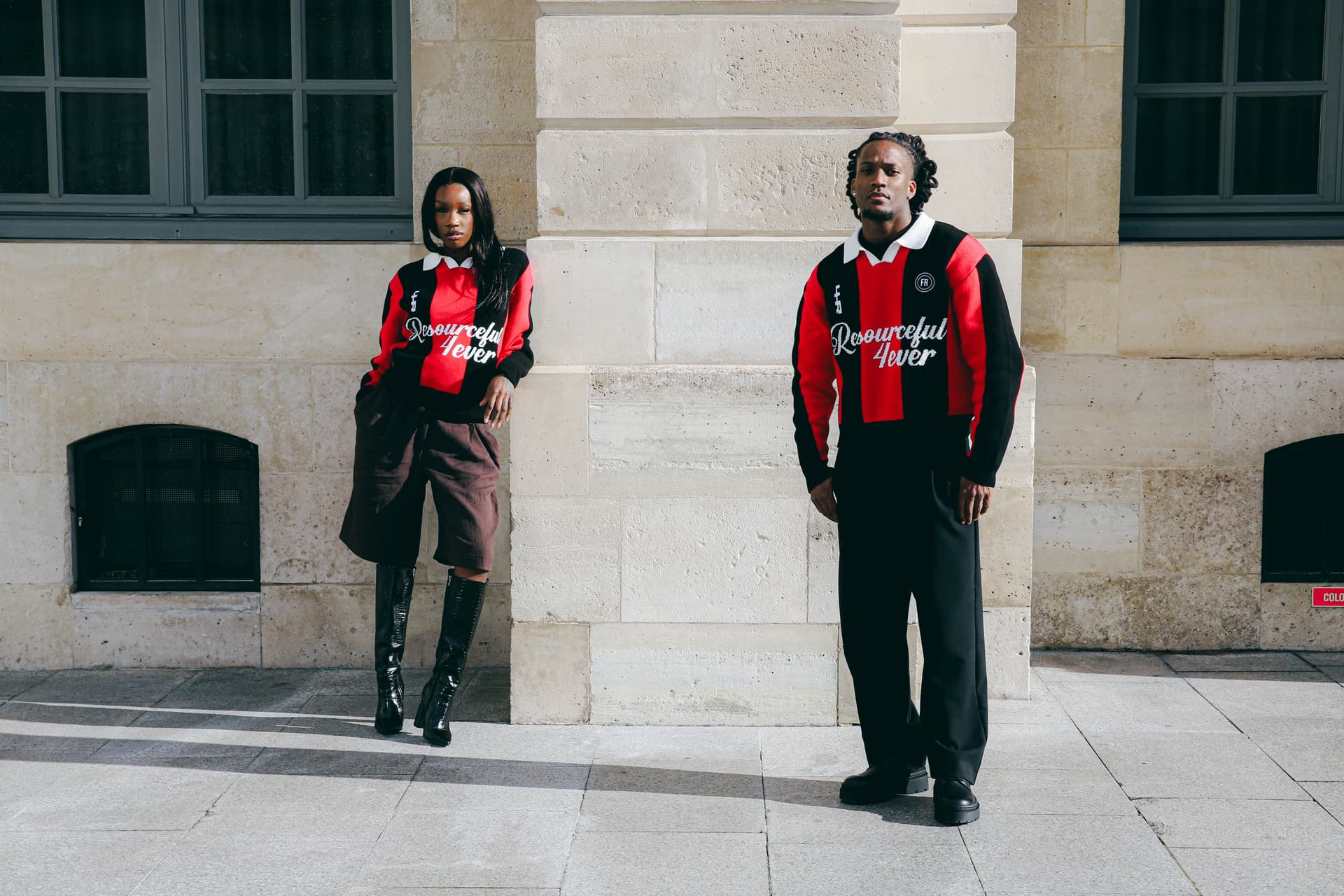 POLO OVERSIZE CROP RED – L’ESSENTIEL REVISITÉ