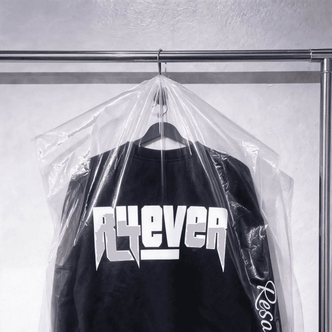R4EVER ESSENTIAL LONG SLEEVE - BLACK